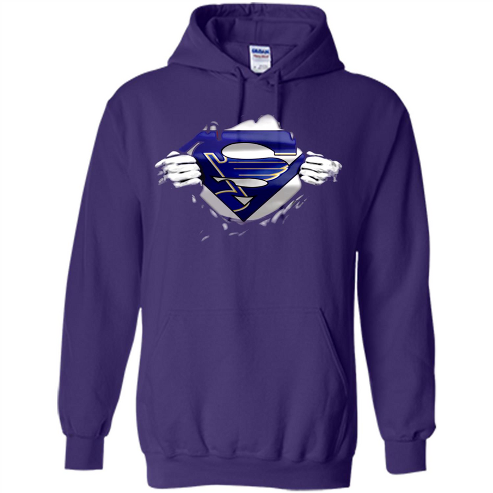 St. Louis Blues And Superman Fans