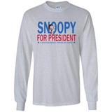 Snoopy for President - Long Sleeve T-Shirt