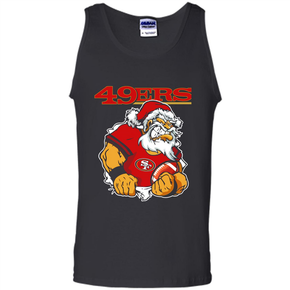 Grumpy Santa Claus San Francisco 49ers Football Team PINGPONG