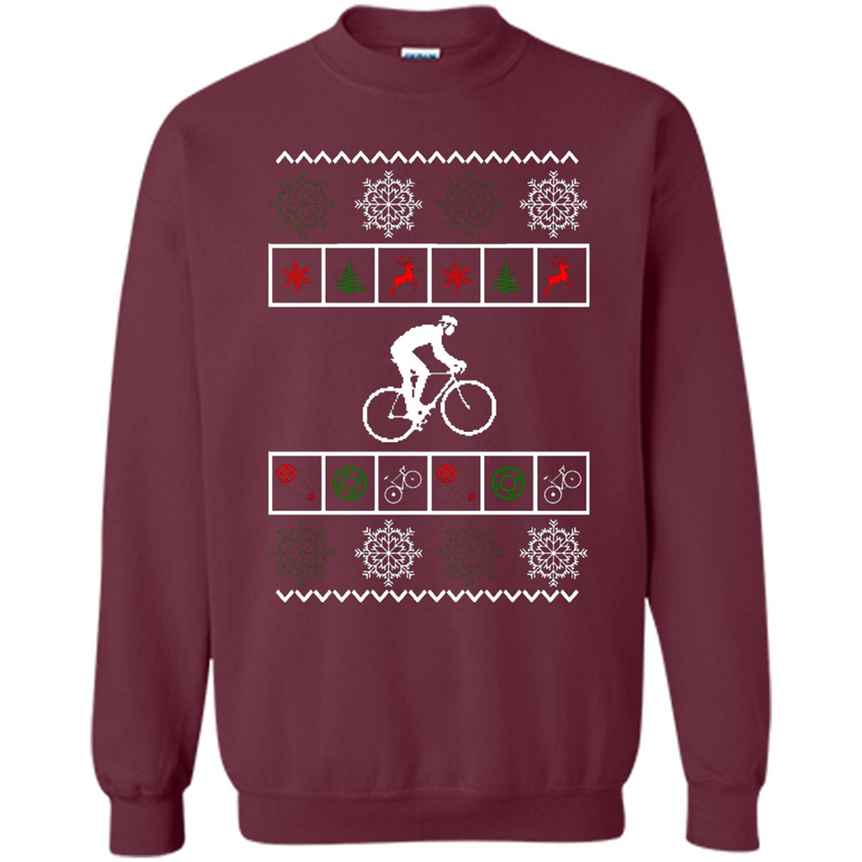 Christmas Ugly Sweater Best Cycling Ugly Christmas Sweater - Sweatshirt