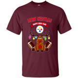 Pittsburgh Steelers NFL Reindeer Funny Merry Christmas And Happy New Year