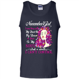November Butterfly Girl - Tank Top
