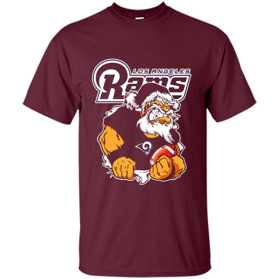 Grumpy Santa Claus Los Angeles Rams Football Team PINGPONG