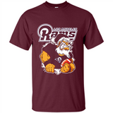 Grumpy Santa Claus Los Angeles Rams Football Team PINGPONG