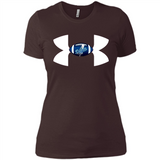 Los Angeles Dodgers Under Armour Logo - Ladies' Boyfriend T-Shirt