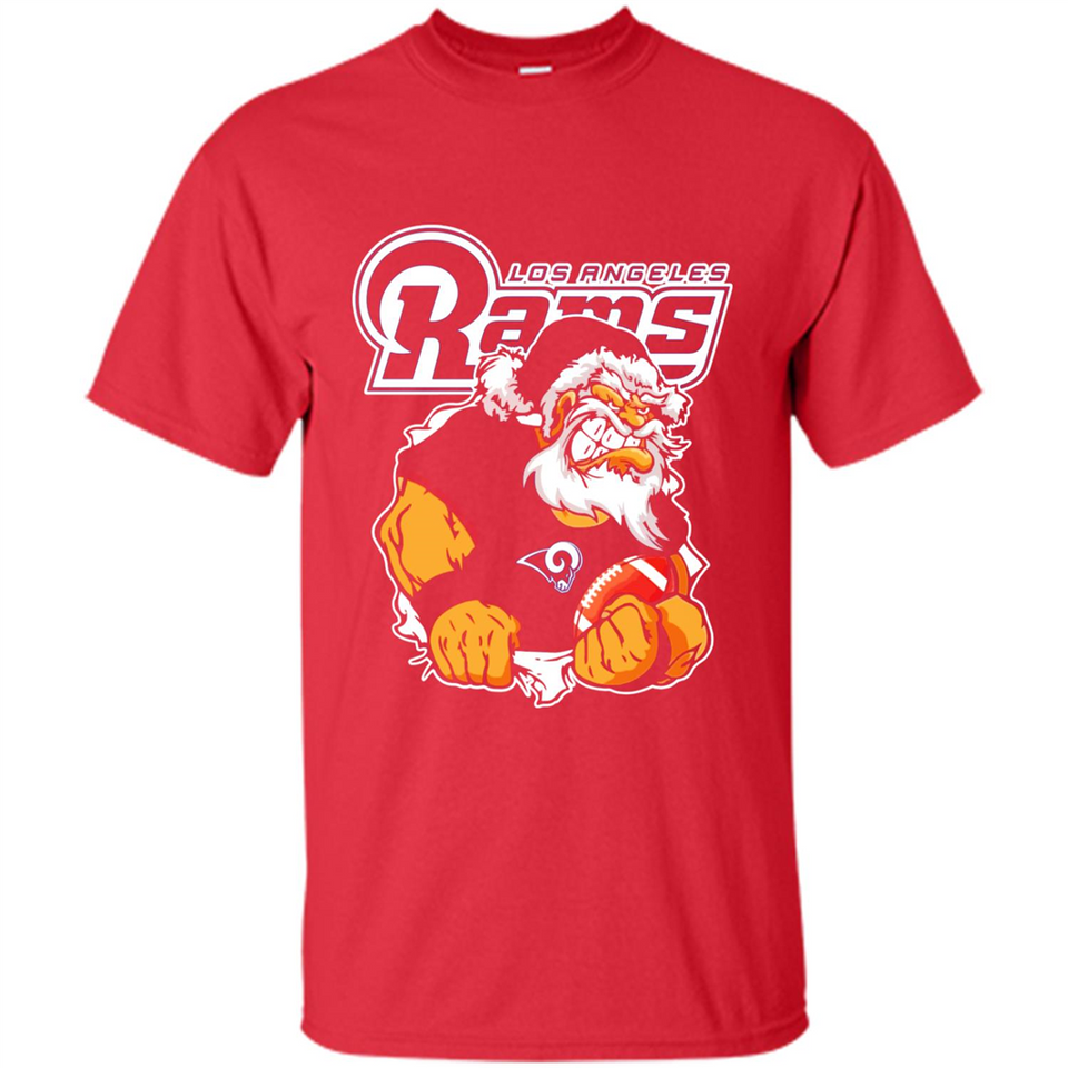 Grumpy Santa Claus Los Angeles Rams Football Team PINGPONG