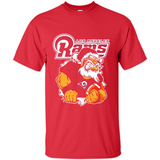 Grumpy Santa Claus Los Angeles Rams Football Team PINGPONG