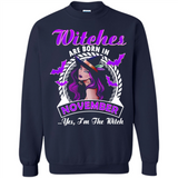 Witches Are Born In November Halloween