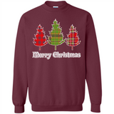 Plaid Christmas Tree Shirt Merry Christmas Plaid is Rad