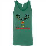 Miller High Life beer reinbeer Christmas - Canvas Unisex Tank