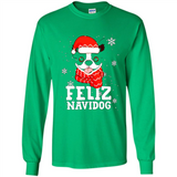 Feliz Navidog Boston Terrier Dog Ugly Xmas Sweater PING PONG