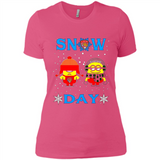 Snow Day Shirt For Florida Panthers Vs Minion Fans pingpong