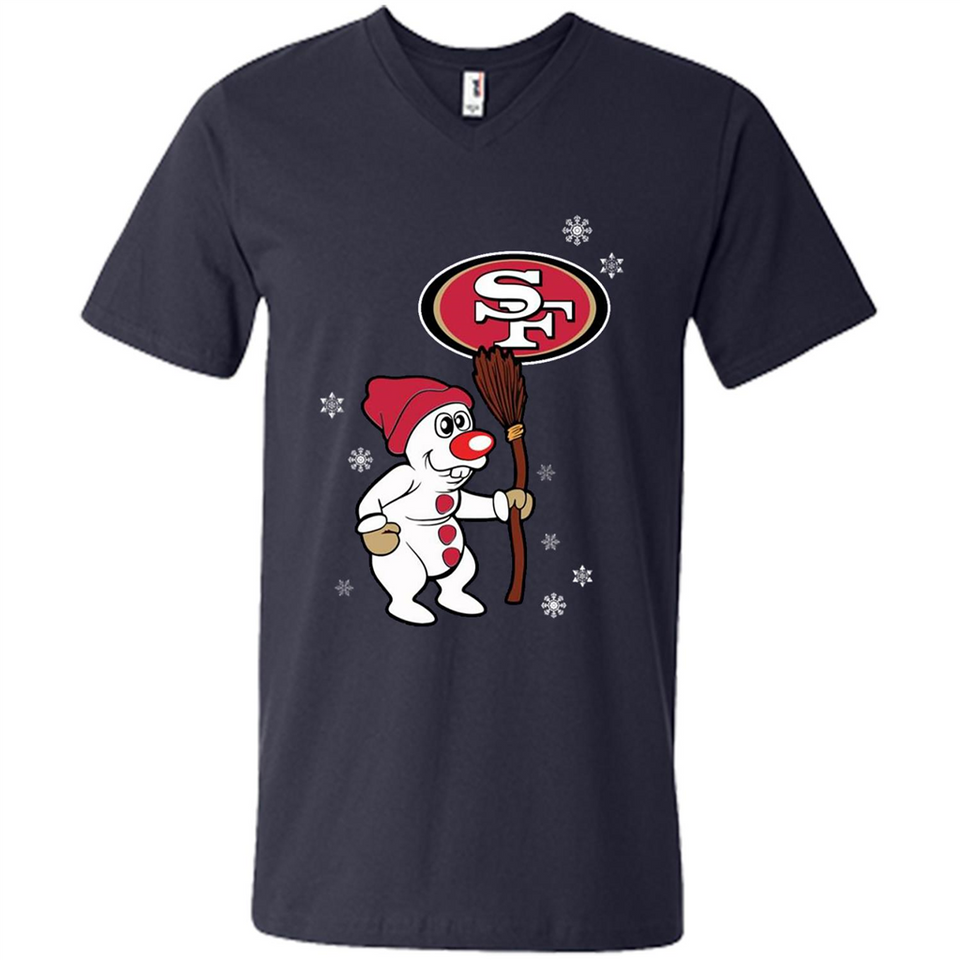 San Francisco 49ers Snowman