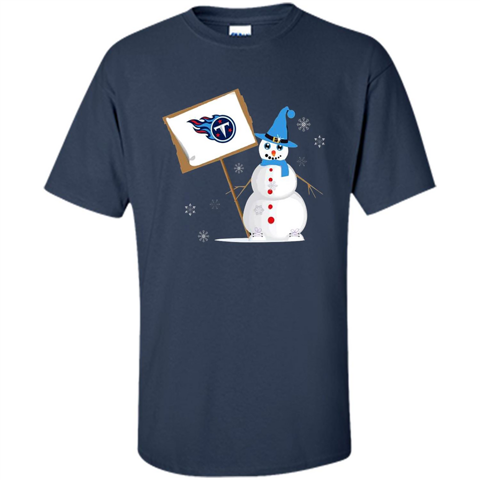 Tennessee Titans Snowman Funny