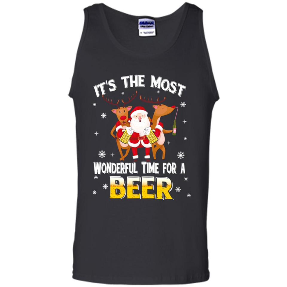 Its The Most Wonderful Time for a Beer - Tank Top