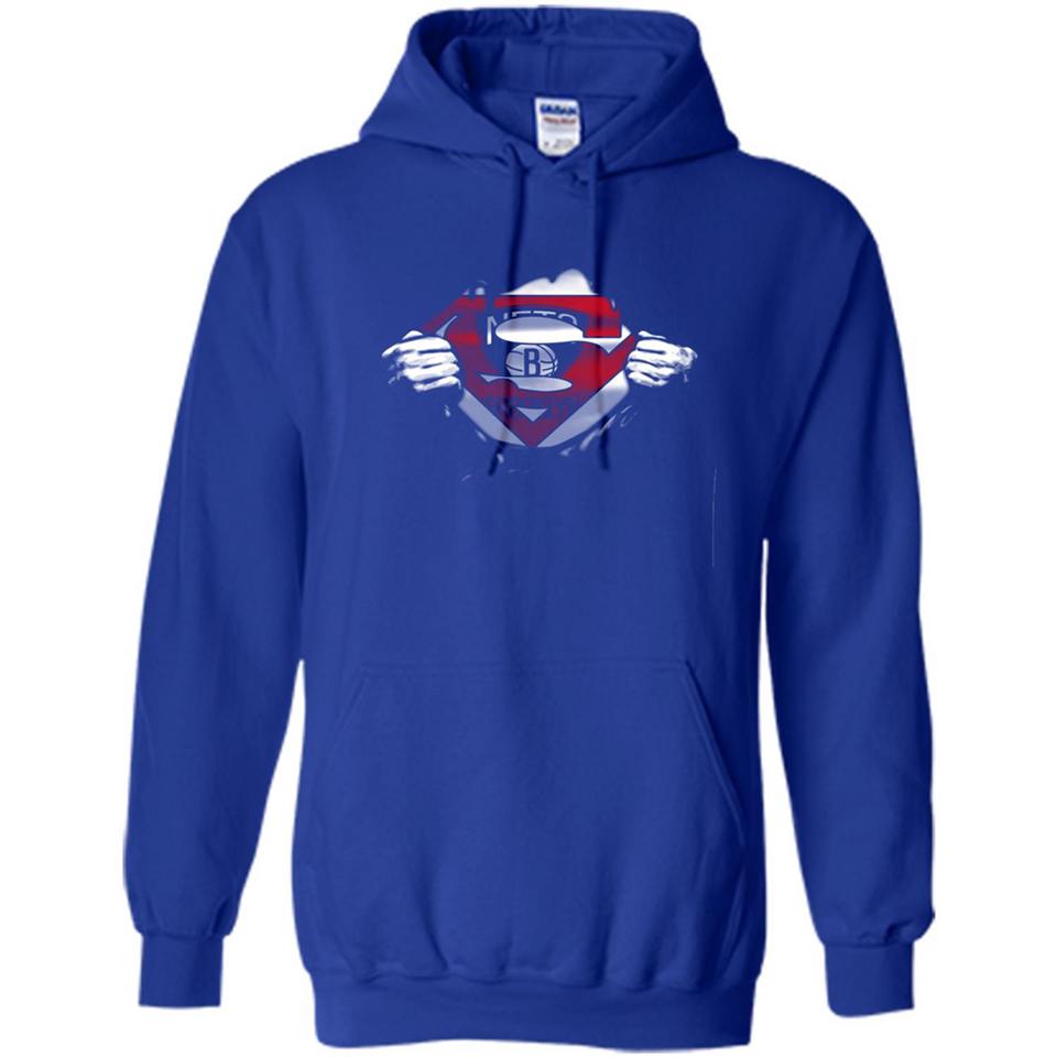 Brooklyn Nets And Superman Fans - Hoodie
