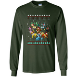 Pokemon Eeveelutions Ugly Christmas Sweater Perfect Christmas PINGPONG