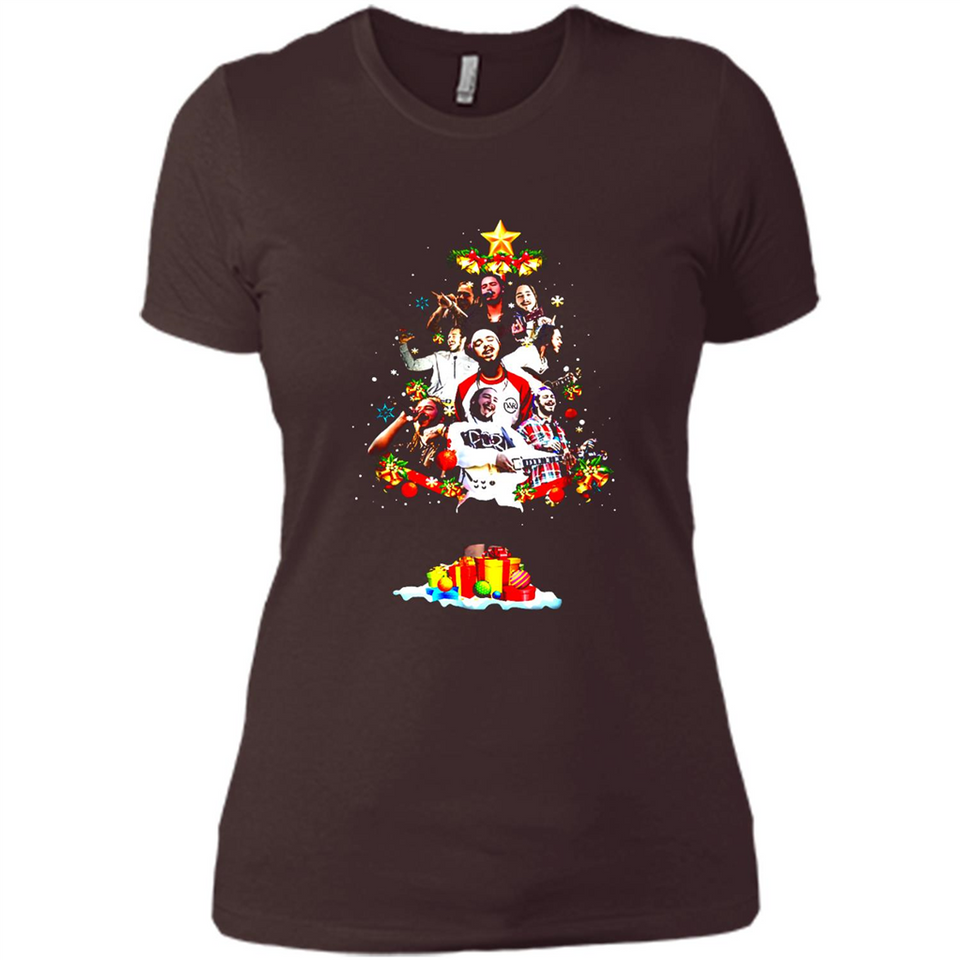 Christmas Post Noel Malone Tree shirt Gift For Christmas - Ladies' Boyfriend T-Shirt