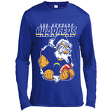 Grumpy Santa Claus Los Angeles Chargers Football Team PINGPONG