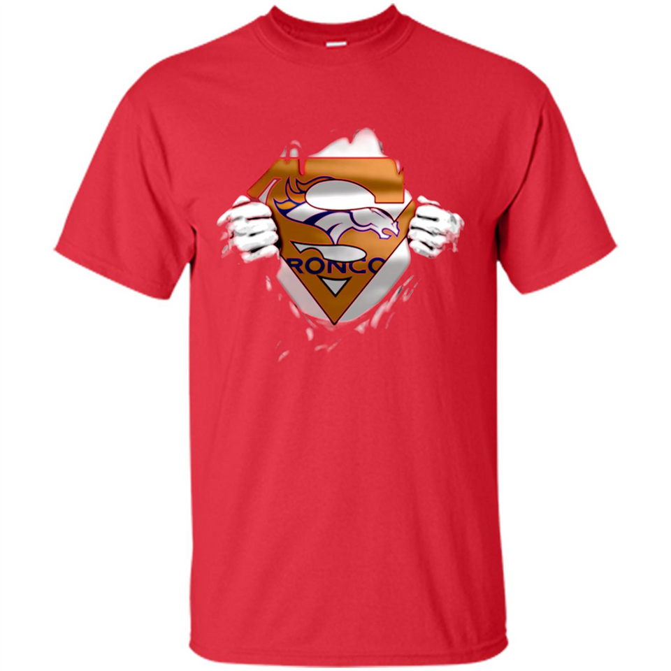 Denver Broncos And Superman Fans - Shirt
