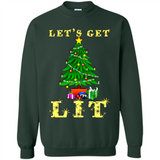 Let’s Get Lit Christmas Drinking sweater PINGPONG