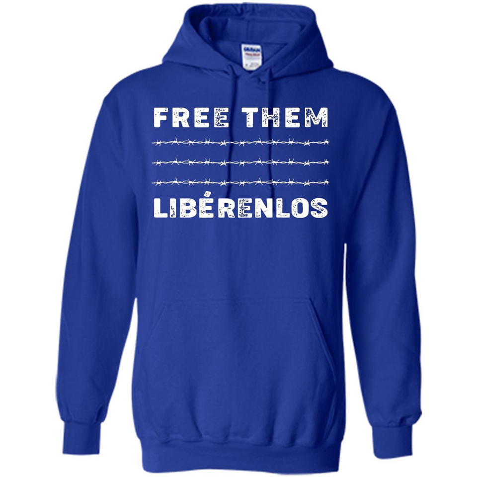 Peaceful Communities- Free Them Liberenlos Shirt PINGPONG - Hoodie
