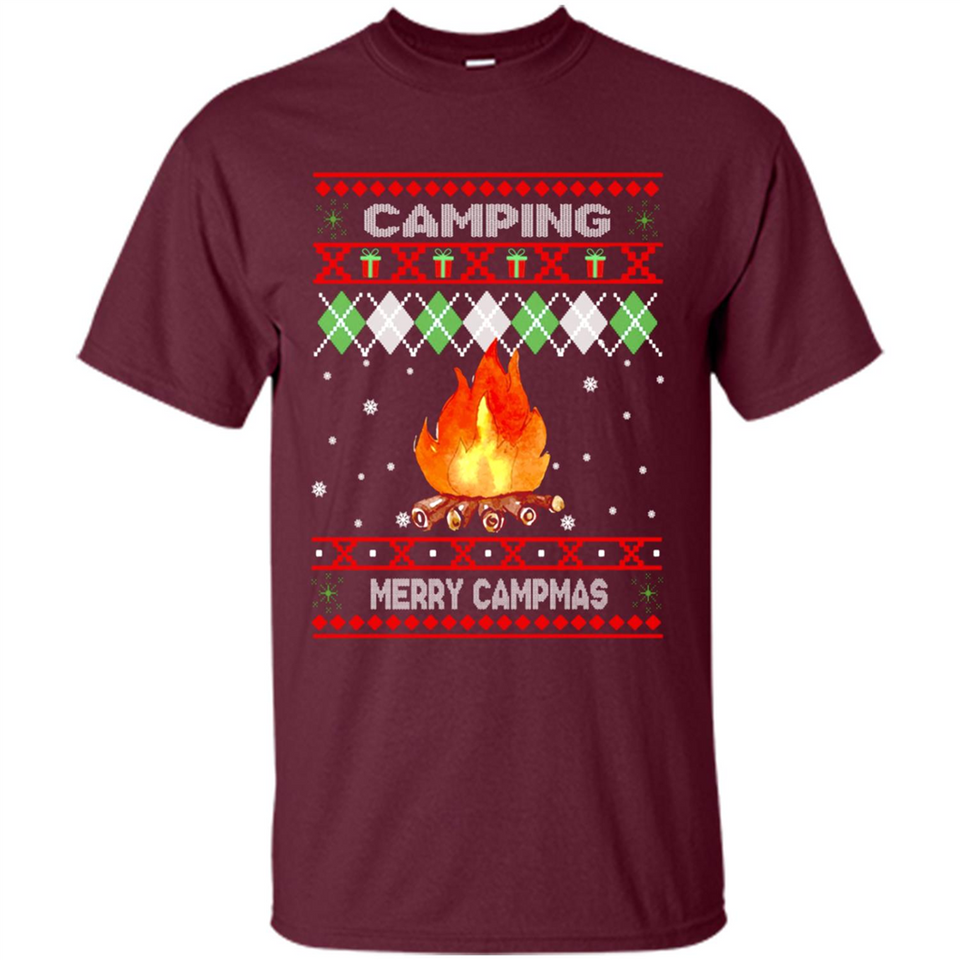 Merry Campmas Ugly Christmas - Shirt