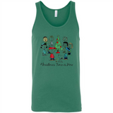 Snoopy Christmas Time Is Here Sporty T-Shirt - Canvas Unisex Tank