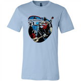 Dancing Funny Guitar Vintage Metal Rock Band Shirt PINGPONG - Canvas Unisex T-Shirt