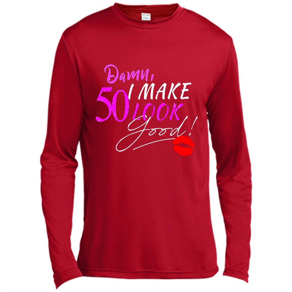 I Make 50 Look Good 50 Years To Perfection - Canvas Long Sleeve T-Shirt