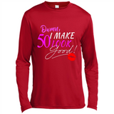 I Make 50 Look Good 50 Years To Perfection - Canvas Long Sleeve T-Shirt
