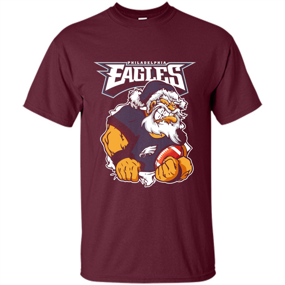 Grumpy Santa Claus Philadelphia Eagles Football Team PINGPONG