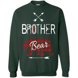 Brother Shirt Buffalo Plaid Family Camping Bear Tee - Sweatshirt