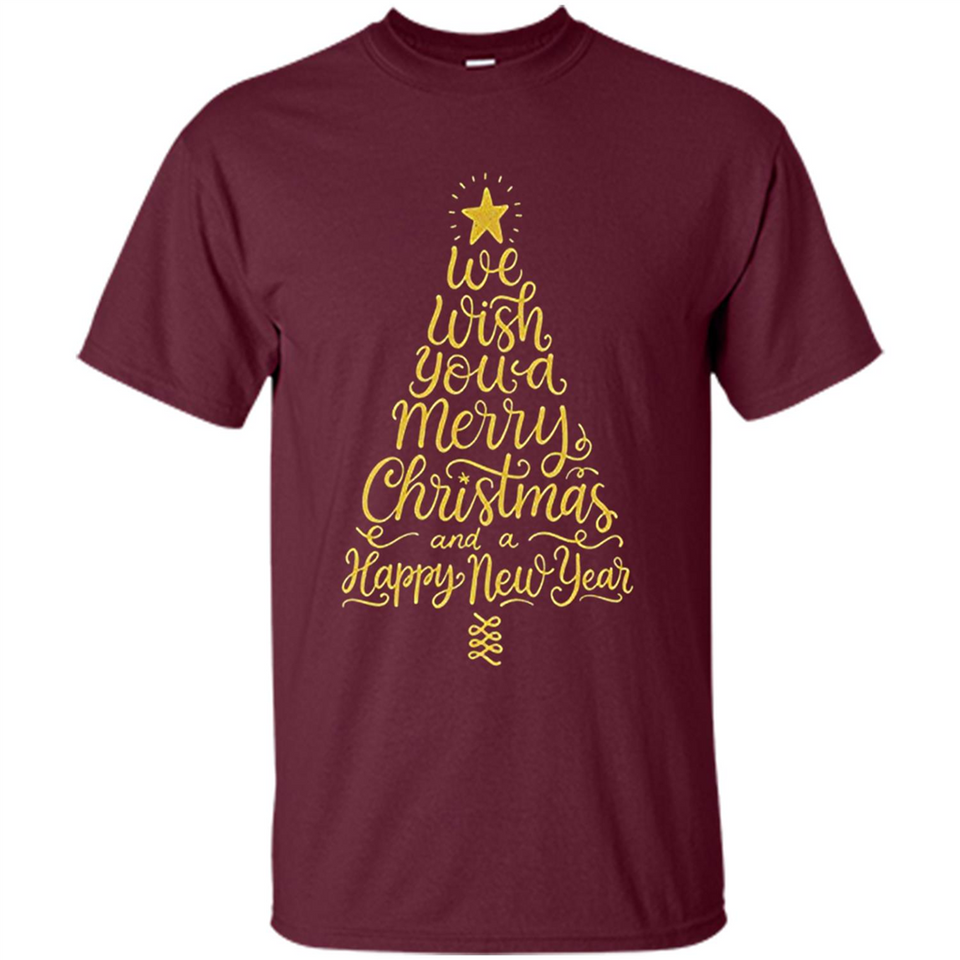 Christmas Tree T-Shirt Funny Mery Christmas Gift Idea - Shirt