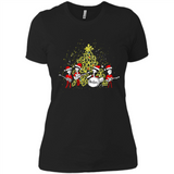 The Beatles chibi Christmas - Ladies' Boyfriend T-Shirt