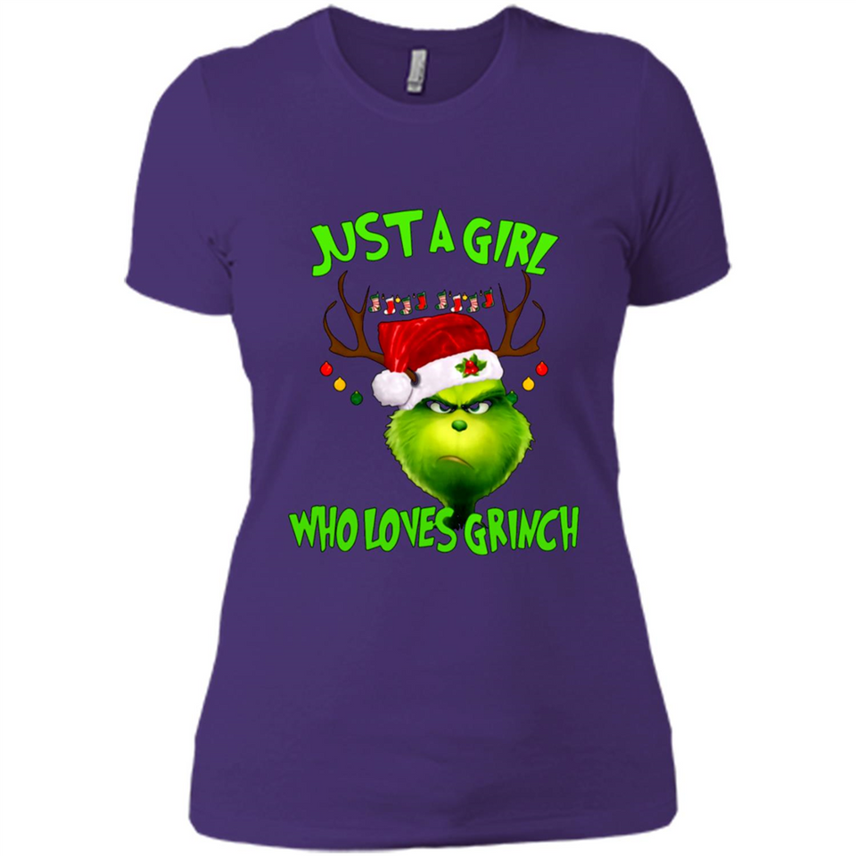 Just a Girl Who Loves Grinch Christmas PING PONG