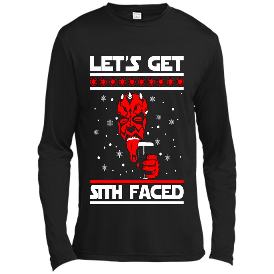 Let’s get sith faced Christmas sweatshirt PINGPONG
