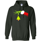 Funny Grinch Hand Holding Christmas Tree Ornament Christmas PING PONG