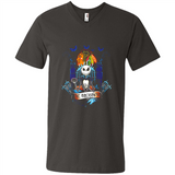 Chicago Blackhawks Halloween The Nightmare Before Christmas - Men's V-Neck