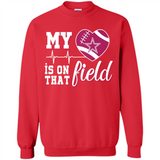 Dallas Cowboys Football My Heart is on that Field - Sweatshirt