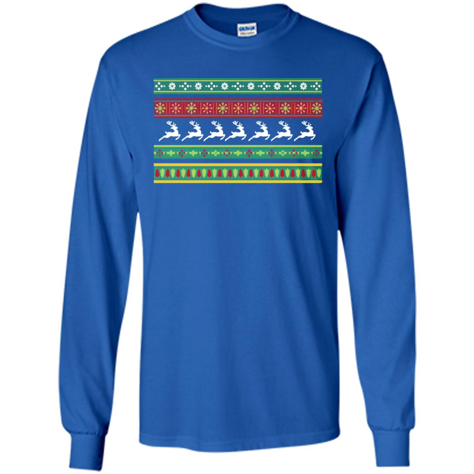 Ugly Christmas Funny Festive - Long Sleeve T-Shirt