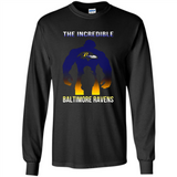The Incredible Baltimore Ravens Hulk NFL Football