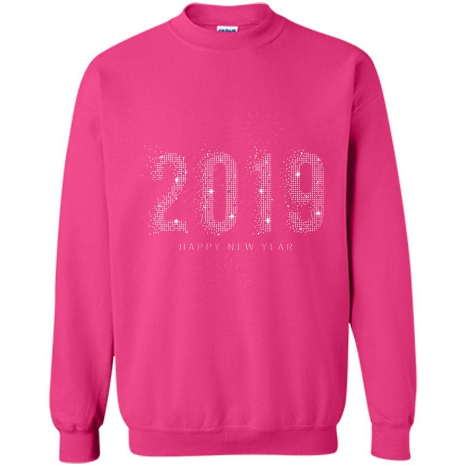 Happy New Year 2019 Sparkle Firework PINGPONG