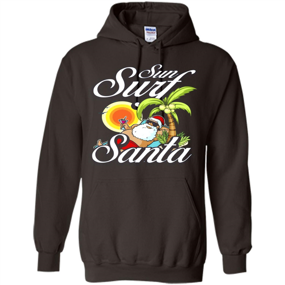 Sun Surf Santa - Hoodie