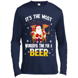 Its The Most Wonderful Time for a Beer - Canvas Long Sleeve T-Shirt