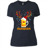 Rainbeer Funny Reindeer Beer Lover