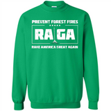 Prevent Forest Fires Rake America Great Again Shirt PINGPONG - Sweatshirt