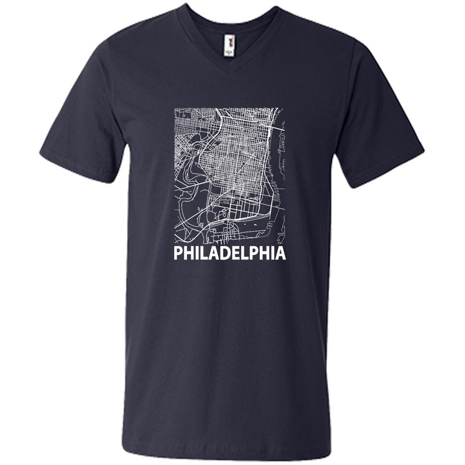 Philadelphia Pennsylvania City Map Souvenir