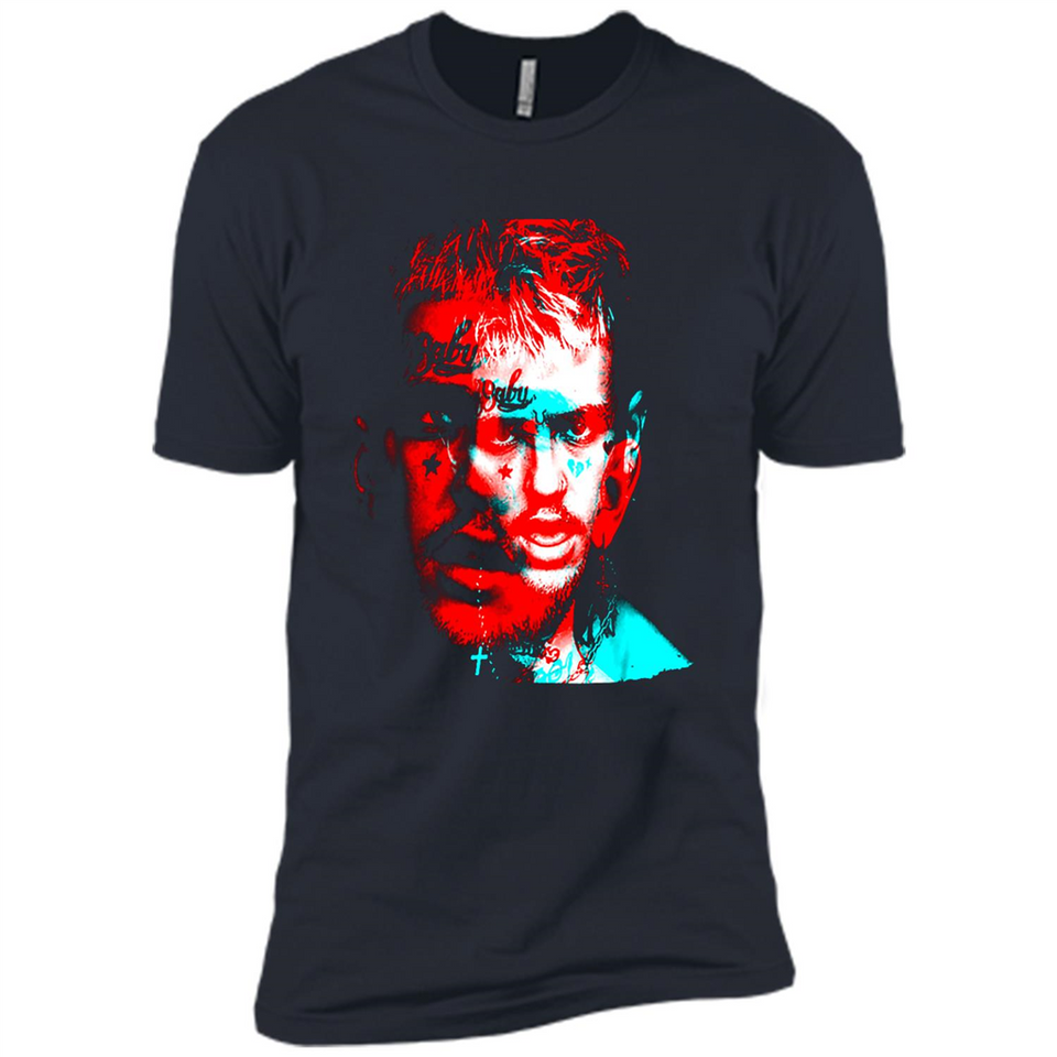 Lil Peep Rapper Fan Wear Shirt Ladies' Boyfriend Shirt - Premium Short Sleeve T-Shirt