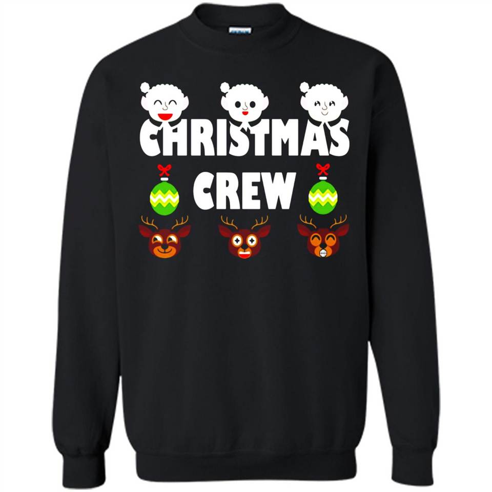 Christmas Crew Gifts Santa Elves Reindeer - Sweatshirt